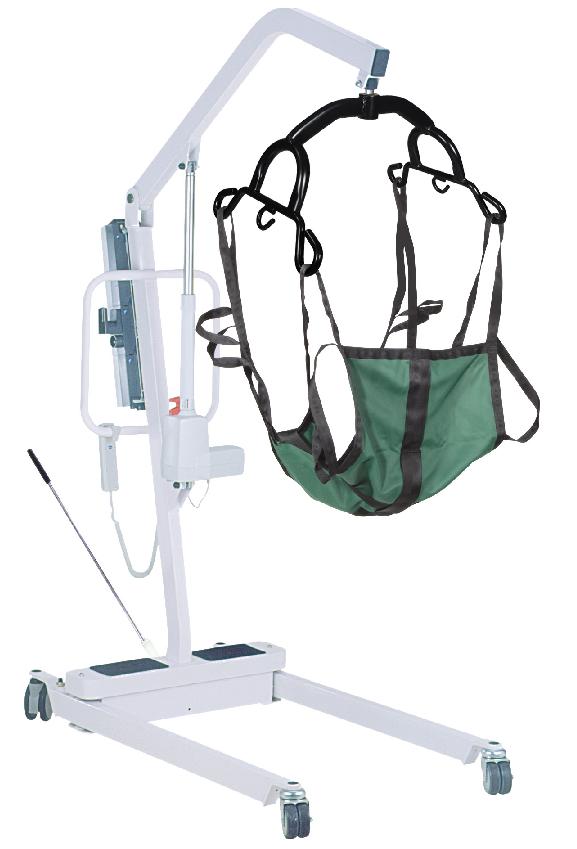 Bariatric Battery Powered Patient Lift with 6 Point Cradle